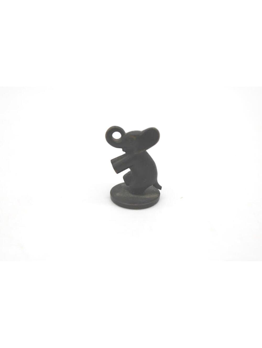 Vintage Elephant Bronze Statue by Richard Rohac 1"